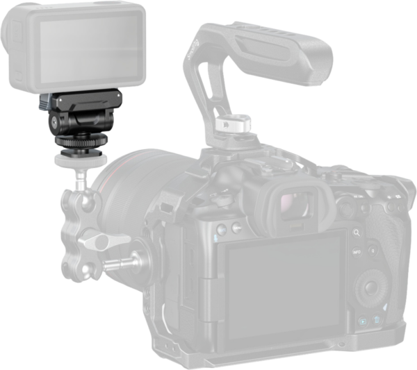 SmallRig 5436 Quick Release Support for DJI Osmo Action 5 Pro/4/3 with Cold Shoe