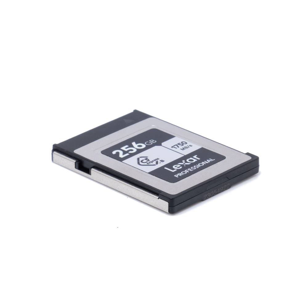 Lexar 256Gb CFexpressB-1 Lexar CFexpress Pro Silver Series R1750/W1300 256GB (sis. ALV 25,5%) - Käytetty