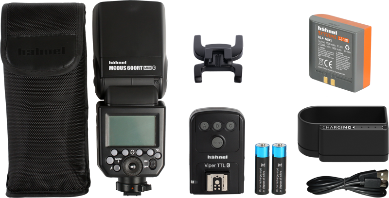 Flashes, studio and LED-lights