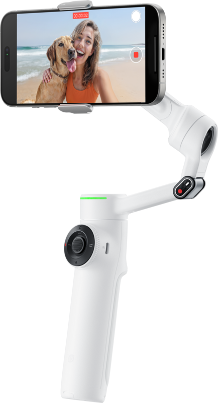 Insta360 Flow 2 Pro Standard Bundle Summit White -gimbaali