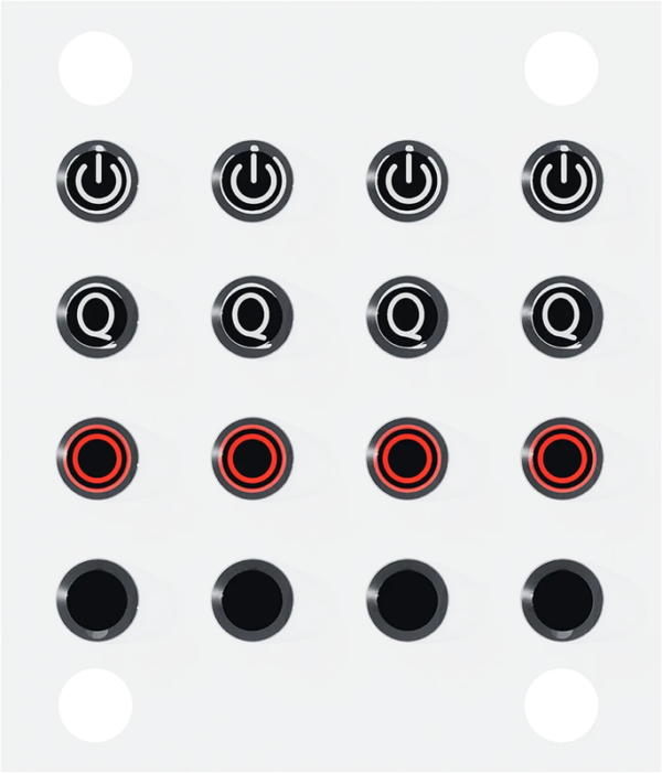 Insta360 Button Sticker Set -tarroja