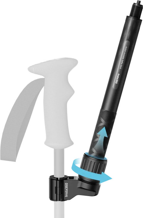 Insta360 Ski Pole Mount -hiihto kiinnike