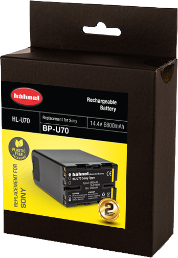 ähnel Battery Sony HL-U70 / BP-U70 battery