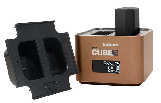 Hähnel ProCUBE 2 Plate for Olympus BLX-1 Battery -laturi adapteri