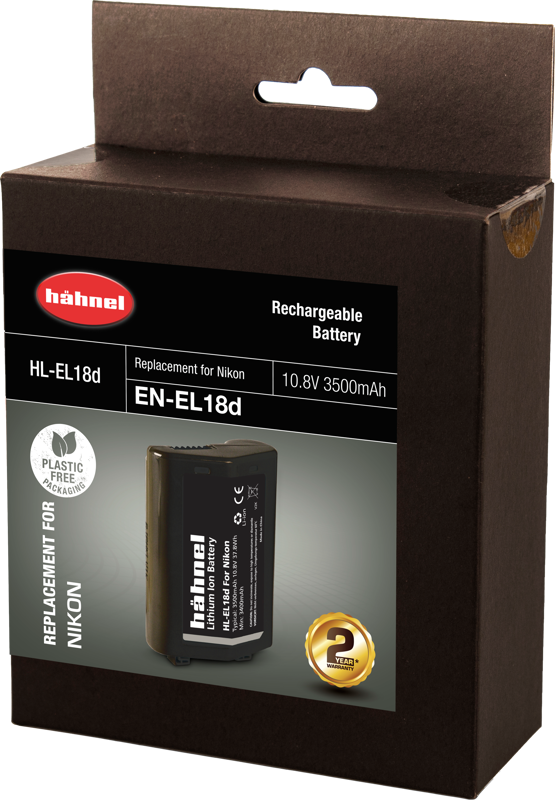 Hähnel Battery Nikon HL-EL18d / EN-EL18D -akku