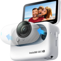 Insta360 GO 3S Action Pod＿Arctic White -actionkamera lisävaruste