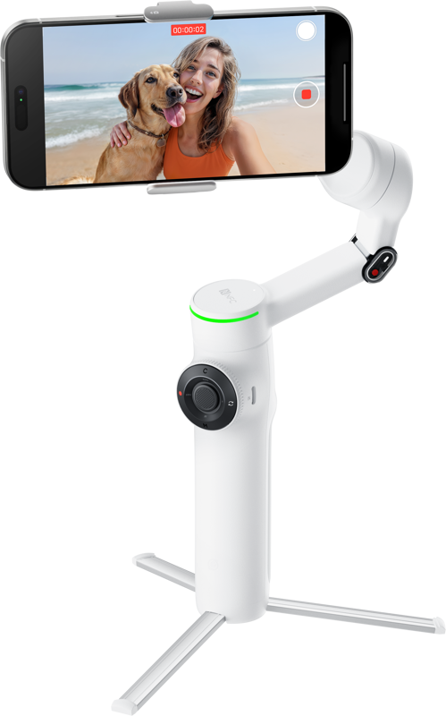 Insta360 Flow 2 Pro Standard Bundle Summit White -gimbaali