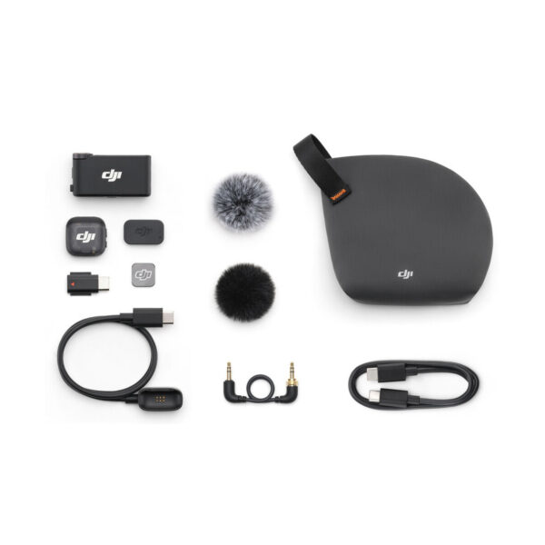 DJI-mic3-rx-td (3) DJI Mic 3 (1 TX + 1 RX) -langaton mikrofonijärjestelmä