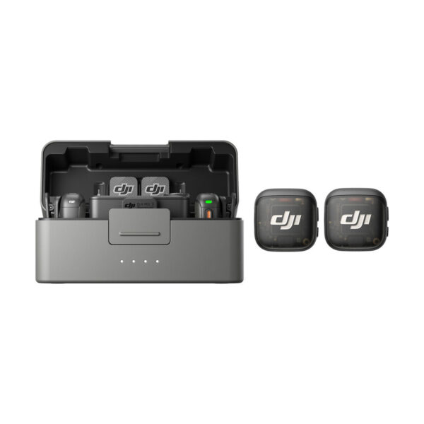 DJI Mic 3 (2 TX + 1 RX + latauskotelo) -langaton mikrofonijärjestelmä