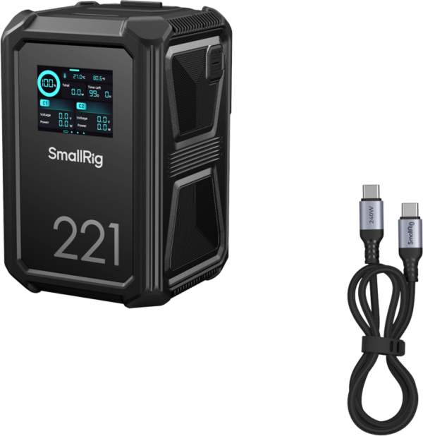 SmallRig 4985 X221 Smart Triple-Proof V-Mount Battery
