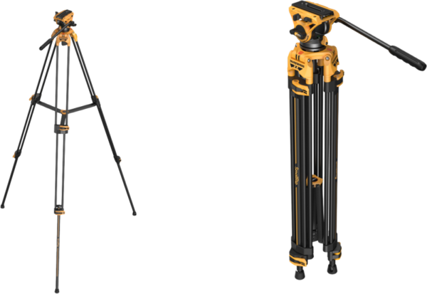 SmallRig 5523 AD-01 Heavy-Duty Fluid Head Tripod – BumbleBee Edition