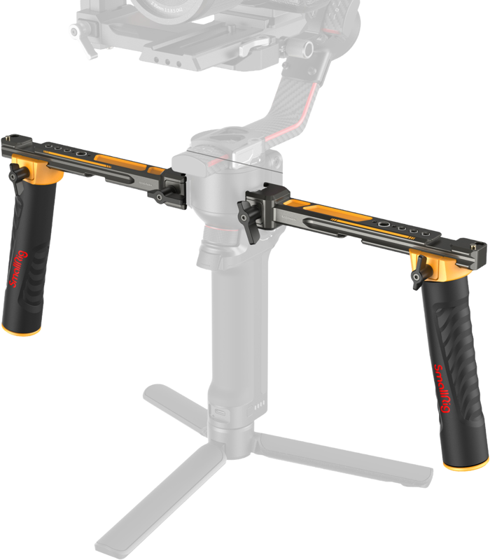 SmallRig 5526 Kaksinkertainen kahva DJI RS-2 / RSC-2 / RS-3 / RS-4 – BumbleBee Edition