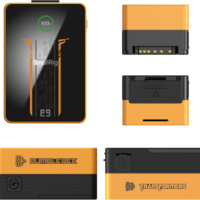 SmallRig 5527 VB99 Pro mini V-Mount akku – BumbleBee Edition