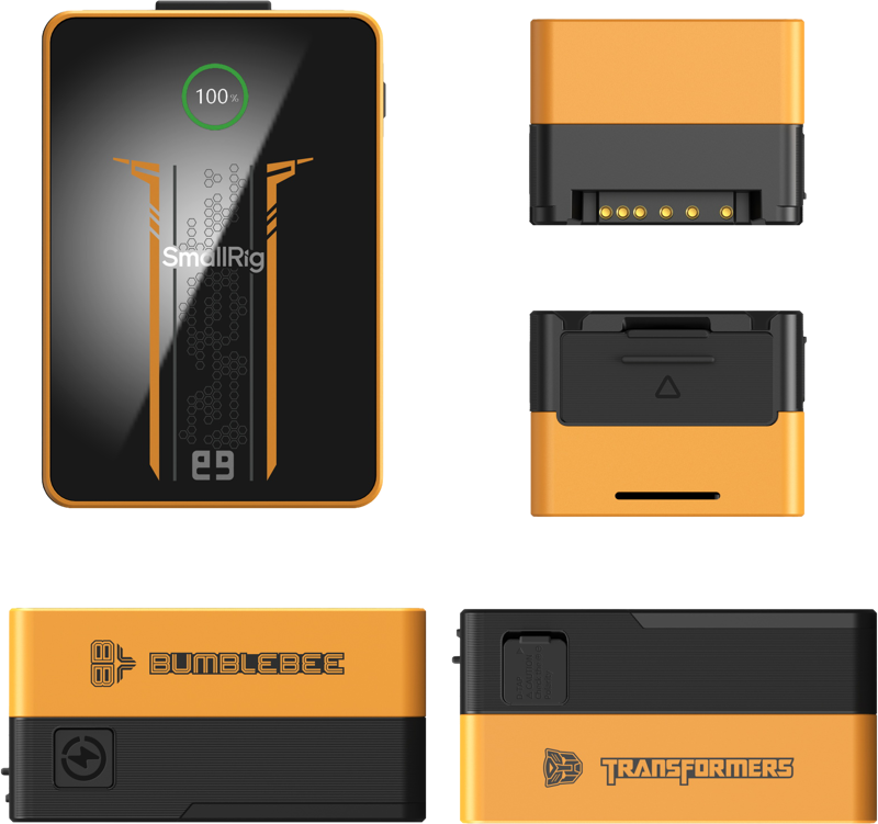 SmallRig 5527 VB99 Pro mini V-Mount akku – BumbleBee Edition