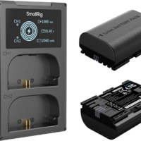 SmallRig 5409 battery and charger kit for Canon LP-E6P batteries