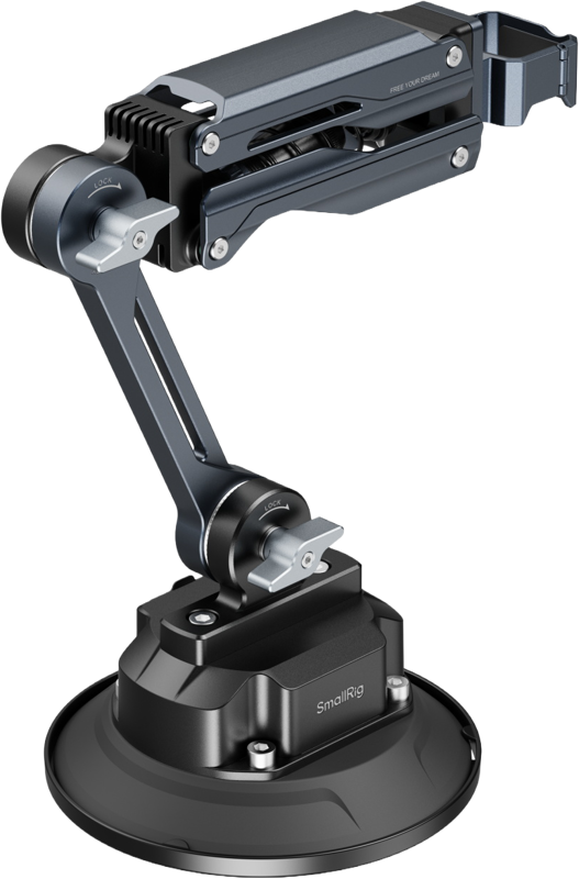 SmallRig 5507 Iskunvaimennustuki sähköisellä imukupilla