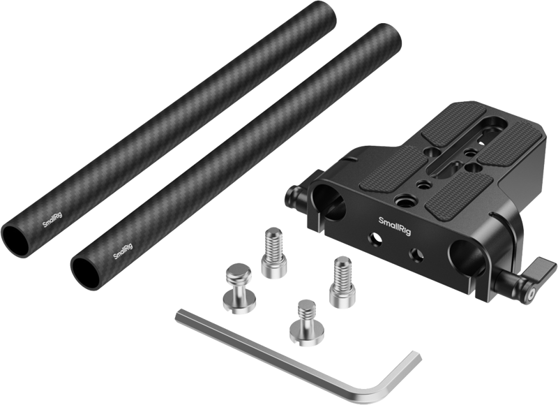 800q-02_134497 SmallRig 5609 Base plate with two 15 mm rod holders