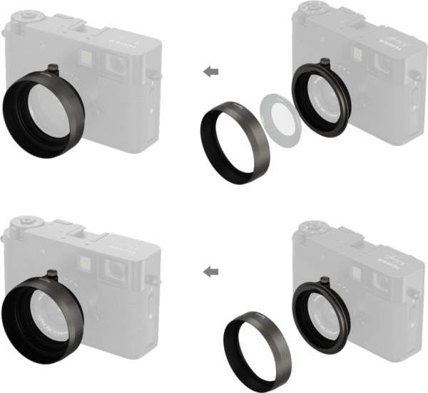SmallRig 5709 Shading Hood – varjostin FUJIFILM X-Half 