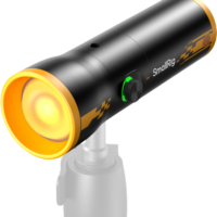 SmallRig 5512 RF-10C Portable Focusable LED Video Light – BumbleBee Edition