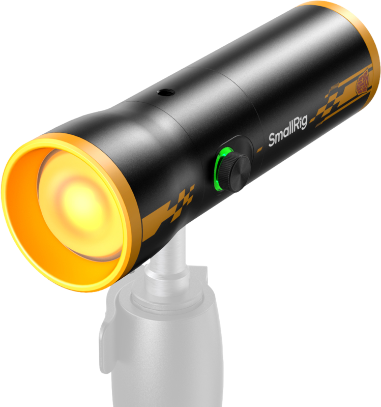 SmallRig 5512 RF-10C Portable Focusable LED Video Light – BumbleBee Edition