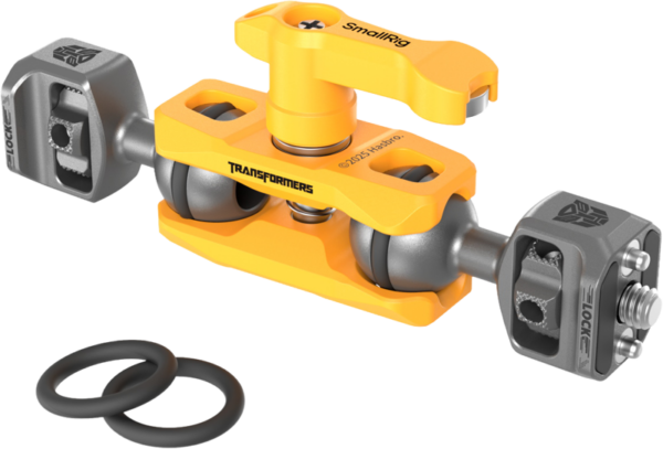 800q-03_134244 SmallRig 5522 Magic Arm Dual Ball Heads – BumbleBee Edition