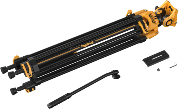 SmallRig 5523 AD-01 Heavy-Duty Fluid Head Tripod – BumbleBee Edition