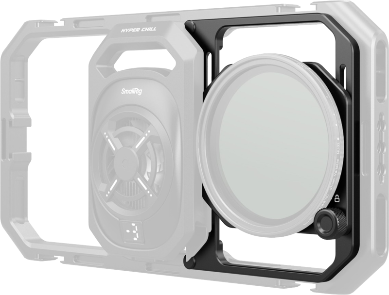 SmallRig 5277 67mm threaded filter adapter with removable shades for smartphone frame