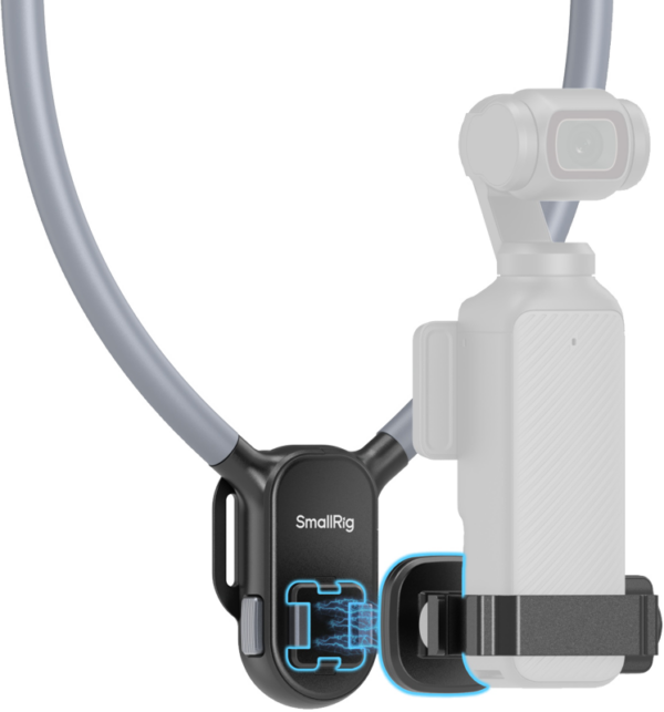 SmallRig 5567 Quick Release -kaulakiinnitin DJI Osmo Pocket 3:lle
