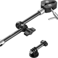SmallRig 5605 Crab-Shaped Clamp with Magic Arm + Action Camera Mount -pidike
