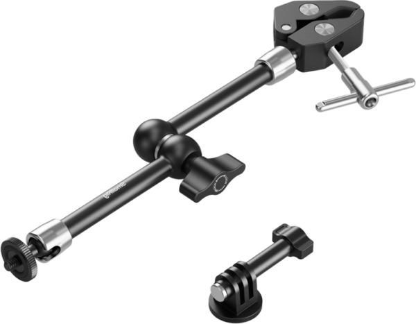 SmallRig 5605 Crab-Shaped Clamp with Magic Arm + Action Camera Mount -pidike