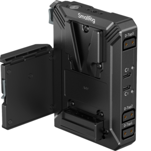 SmallRig 5228 V-Mount Battery mounting base - power hub + screen protector