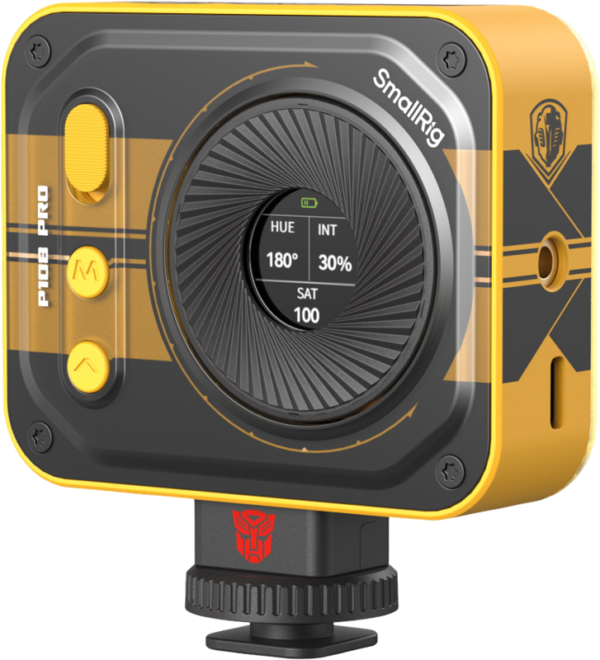 SmallRig 5511 Vibe P108 Pro mini LED Video Light - BumbleBee Edition