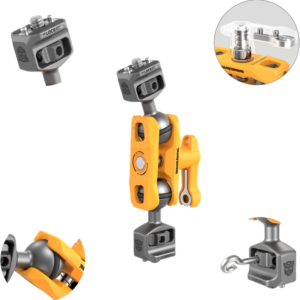 800q-04_134244 SmallRig 5522 Magic Arm Dual Ball Heads – BumbleBee Edition