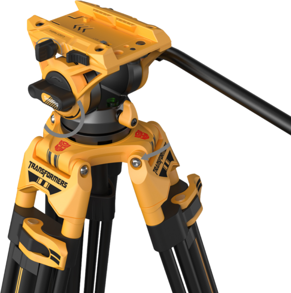 SmallRig 5523 AD-01 Heavy-Duty Fluid Head Tripod – BumbleBee Edition