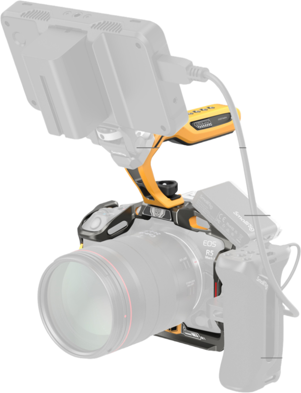 SmallRig 5608 Black Mamba Frame Set Canon EOS R5 Mark II - BumbleBee Edition