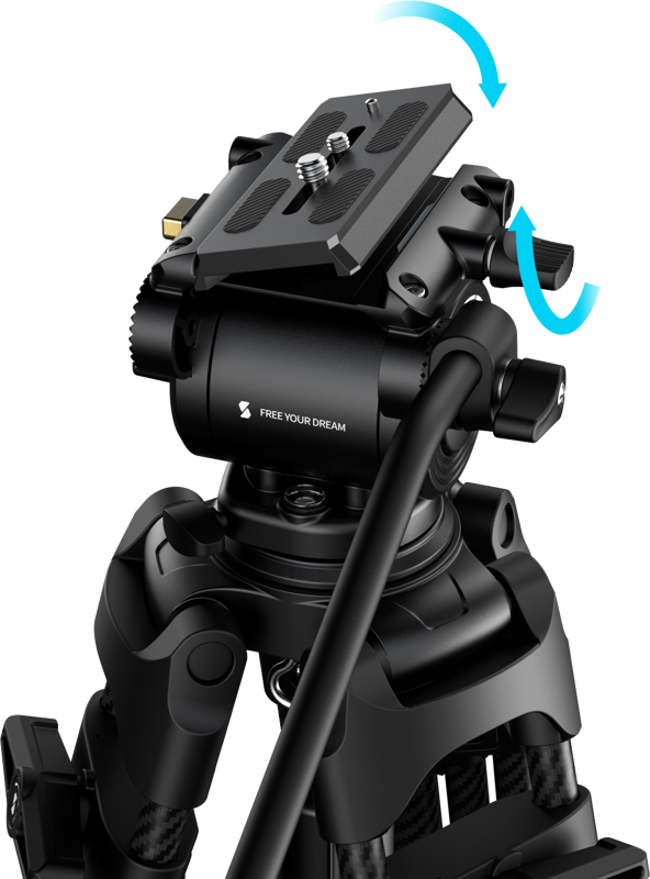 SmallRig 5443 FSD14 FreeSpeed - carbon fibre tripod