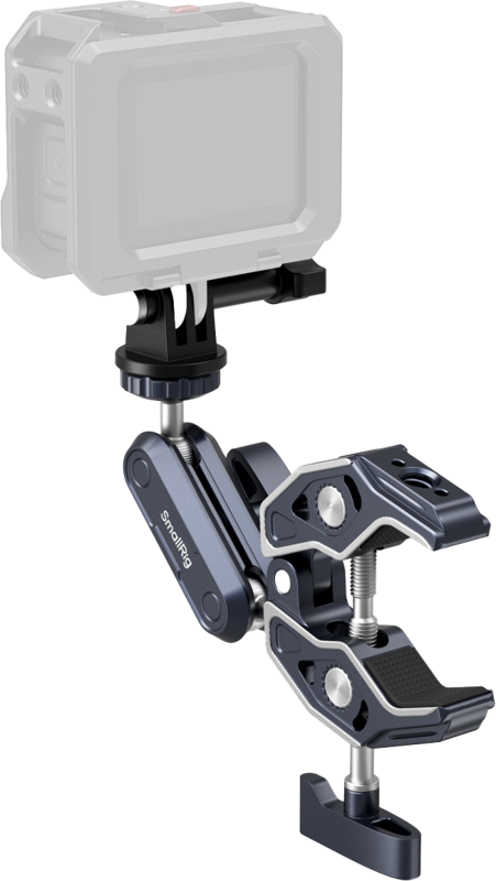 SmallRig 5529 Rapuklipsipuristin + kuulapäällä varustettu Magic Arm