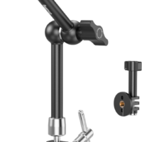 SmallRig 5605 Crab-Shaped Clamp with Magic Arm + Action Camera Mount -pidike