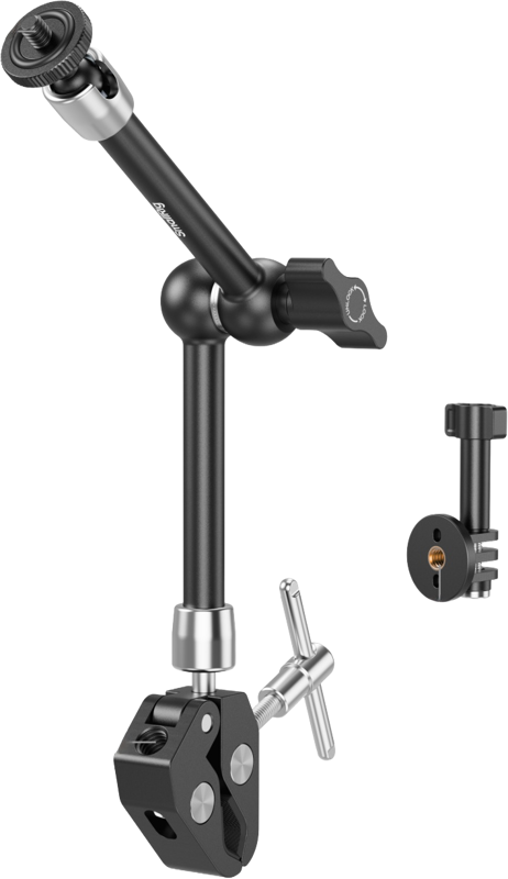 SmallRig 5605 Crab-Shaped Clamp with Magic Arm + Action Camera Mount -pidike