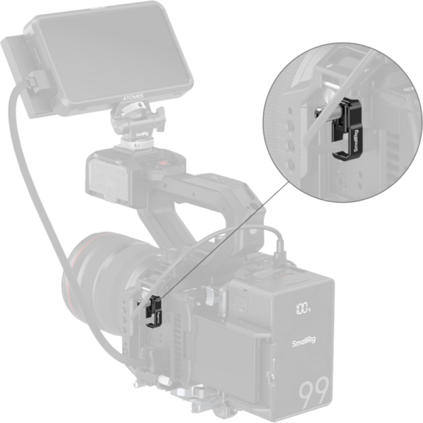 SmallRig 5660 USB-C cable holder for EOS C50