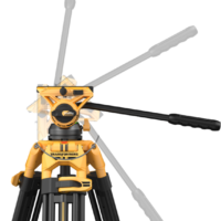 SmallRig 5523 AD-01 Heavy-Duty Fluid Head Tripod – BumbleBee Edition