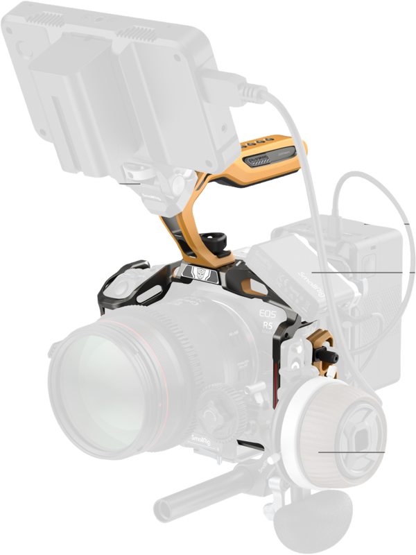 SmallRig 5608 Black Mamba Frame Set Canon EOS R5 Mark II - BumbleBee Edition