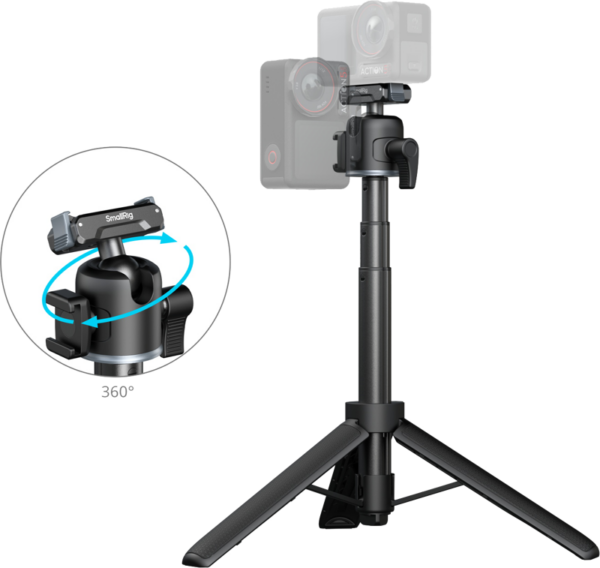 SmallRig 5435 Grip-tripod for action cameras