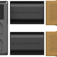 SmallRig 5409 battery and charger kit for Canon LP-E6P batteries