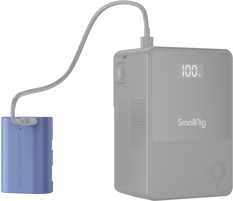 800q-05_134332 SmallRig 5406 USB-C -akku Canon LP-E6P (sininen)
