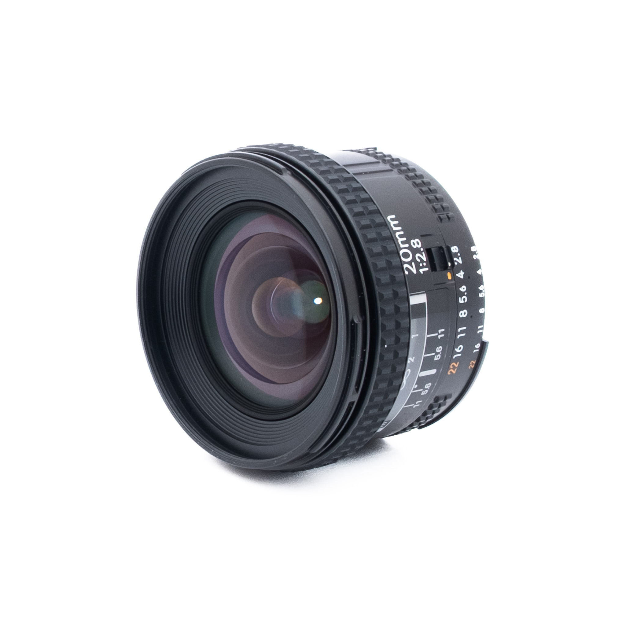 Nikon AF Nikkor 20mm f/2.8 (Kunto K5) - Käytetty