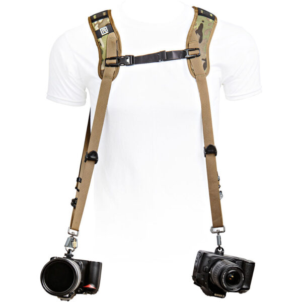 BlackRapid Double Camera Harness Multi Terrain -kamerahihna