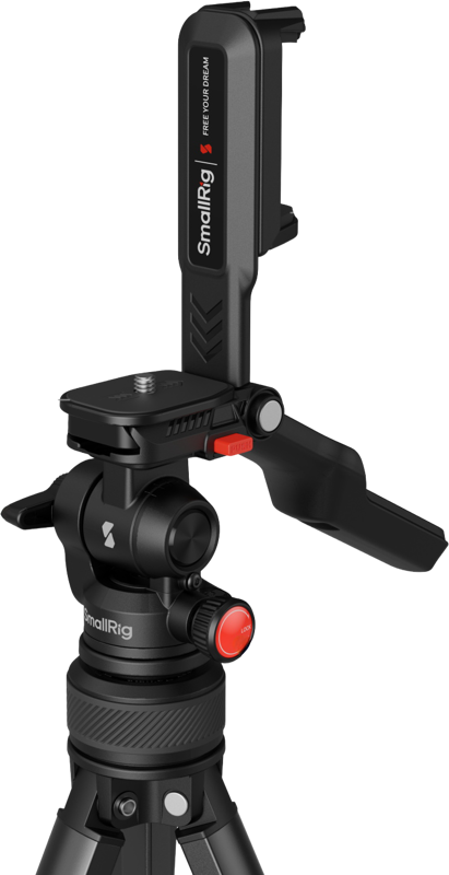 SmallRig 5473 Compact Aluminum Tripod with Phone Clamp -kolmijalka