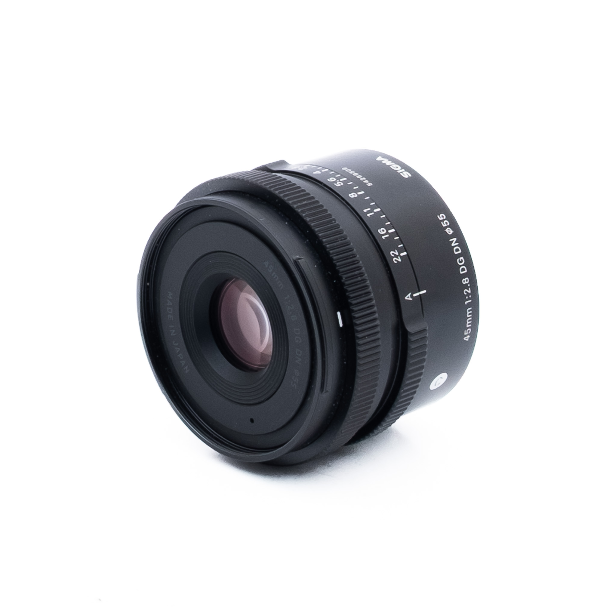 Sigma 45mm f/2.8 DG DN Sony FE (Kunto K5, Takuu 6kk) - Käytetty