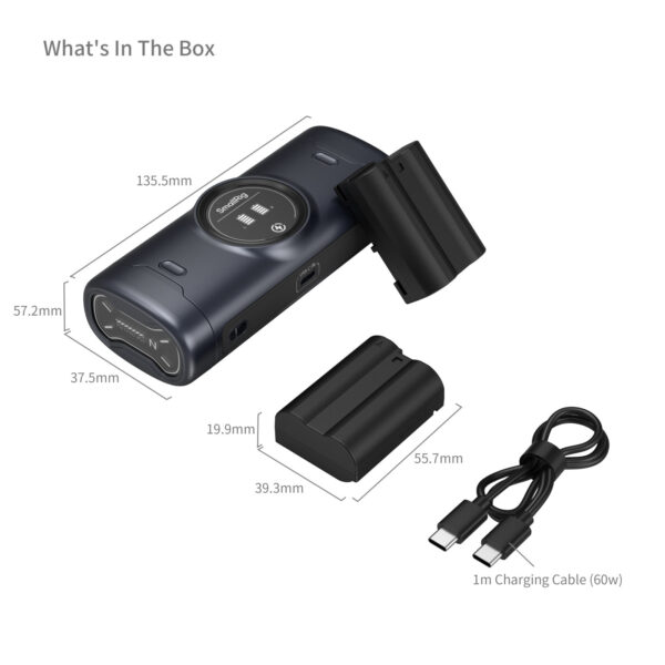 SmallRig 5697 Portable Charger Case Kit for EN-EL15c Camera Batteries